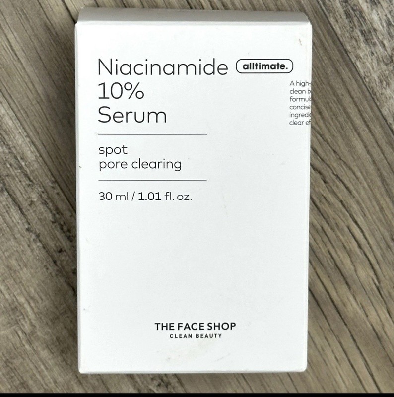 Niacinamide Alltimate 10% Serum 30 ml 1 Oz The Face Shop Spot Pore Clearing NEW