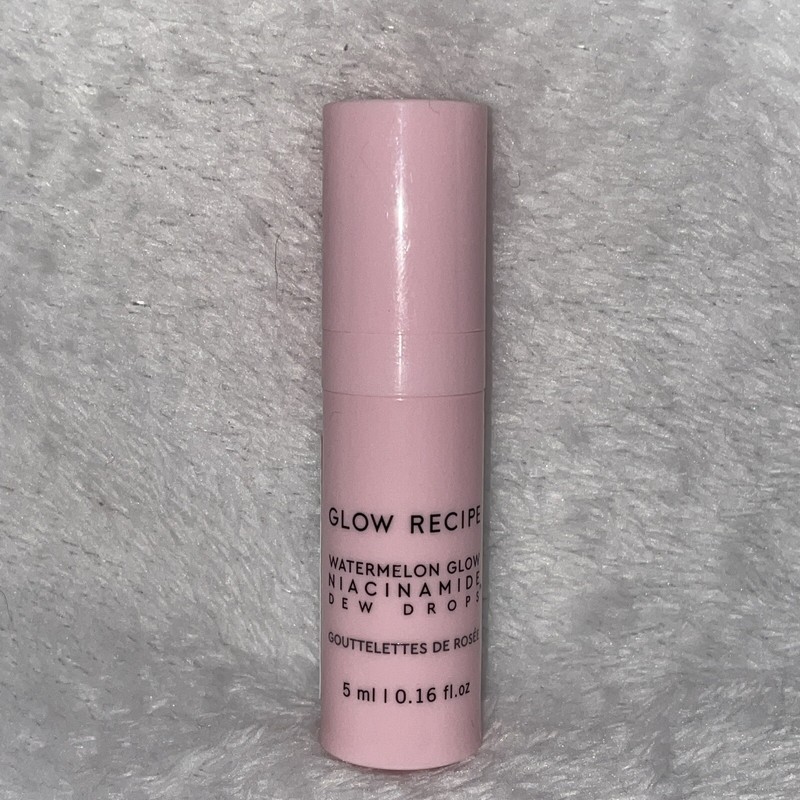 GLOW RECIPE Watermelon Glow Niacinamide Dew Drops 0.16oz Travel Size NWOB
