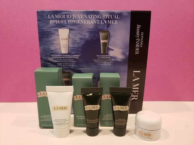 La Mer – Rejuvenating Ritual Travel Size Kit – Concentrate, Eye, Creme, Cleanser