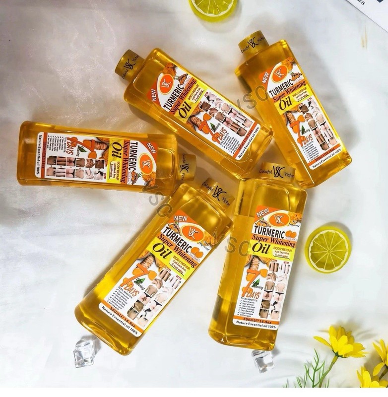 Turmeric Oil Skin Brightening Anti-Wrinkle Facial Essence Serum 200ml gallery