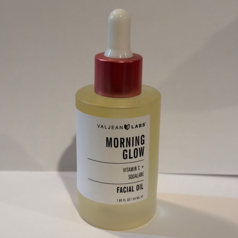 New VALJEAN LABS – MORNING GLOW – Facial Oil With Vitamin C & Squalane – 1.83 oz