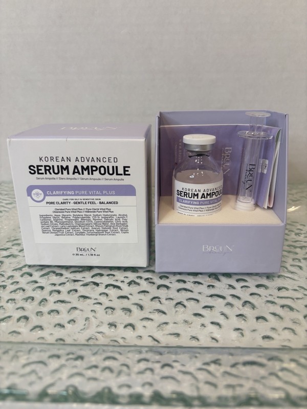 Bruun Beauty Korean Advanced Serum Ampoule Clarifying Pure Vital Plus 1.18 fl oz gallery