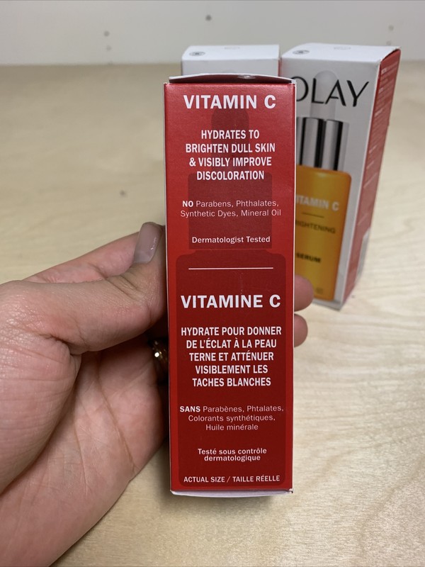 3 Pack Olay Vitamin C Brightening Serum 1.3 oz Each gallery