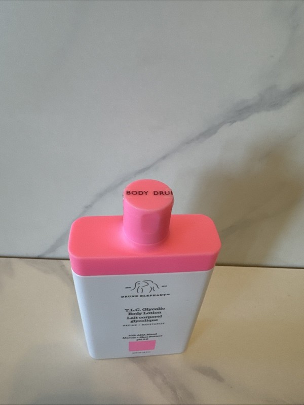 DRUNK ELEPHANT T.L.C. Glycolic Body Lotion REFINE+MOISTURIZE 240mL New & Sealed gallery