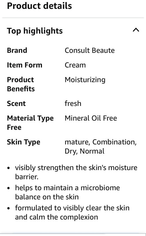 Consult Beaute Microbiome Pre & Probiotic Reset Treatmebt Mask 3.3 OZ - Sealed gallery