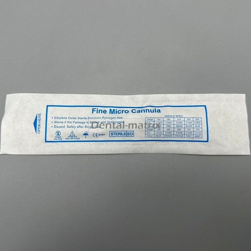 5/10/20/50/100 PCS Micro Cannula with Puncture Blunt Tip Acid Fillers Needle gallery