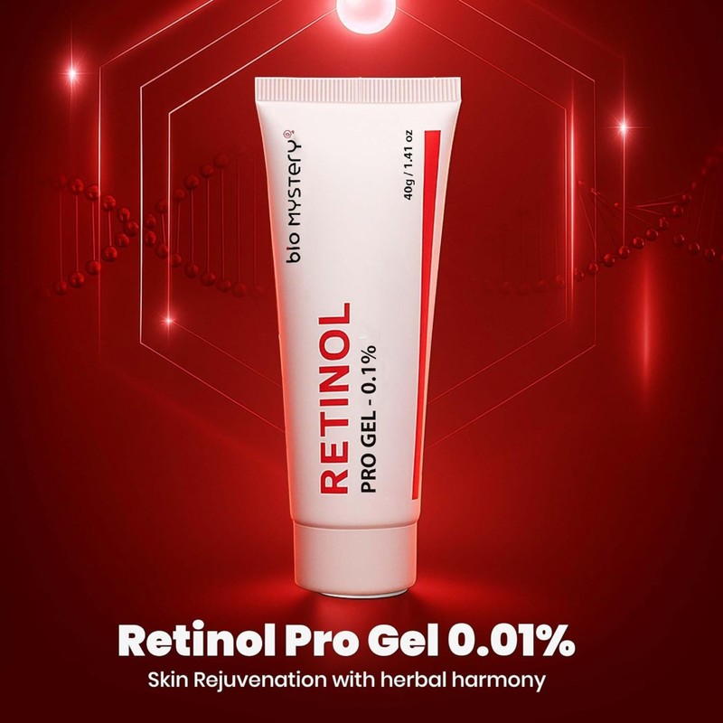 Retinol Gel 0.1 Vitamin a Repairs Fine Lines & Wrinkles, Scar Treatment, Age 40g gallery