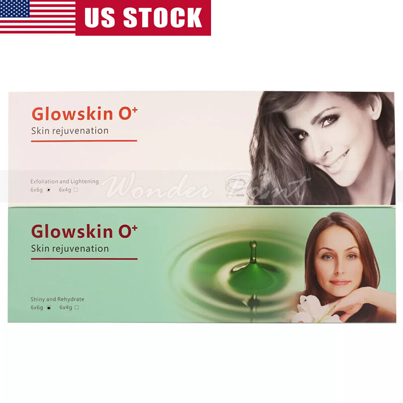 Oxygen Facial Machine Kit Capsules Gel Anti-aging Skin Rejuvenation Spa