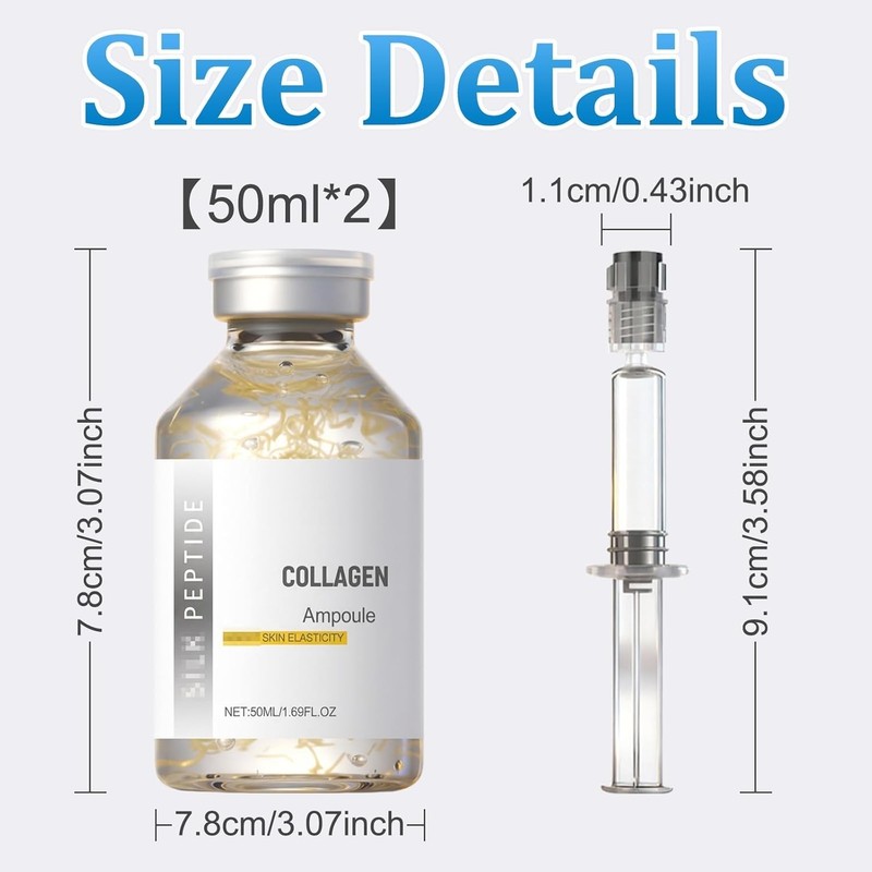 2PCS Peptide Lifting Ampoule - Collagen Peptide Intensive Lifting Serum, Korean gallery