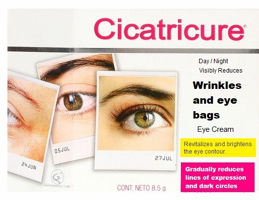 2 PACK: CICATRICURE: Eye Contour Cream Day - Night // Crema para ojos dia y noch gallery