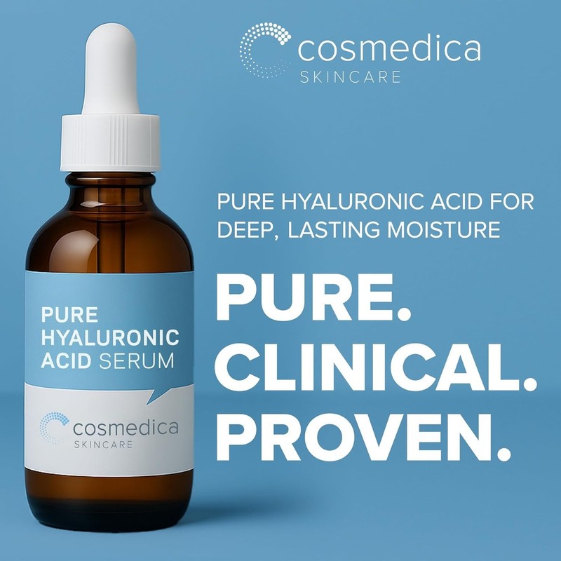 Natural Hyaluronic Acid Serum 1 Fl Oz - Hydrating Anti-Aging Facial Moisturizer gallery