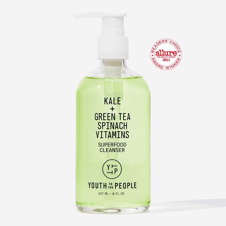Face Cleanser Youth To The People Superfood Cleanser Green Tea Spinach Vitamins