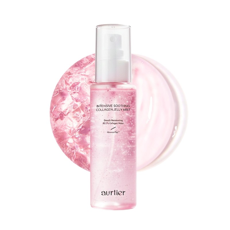 Intensive Soothing Collagen Jelly Mist, Deep Hydrating Pink mist, Elasticity …