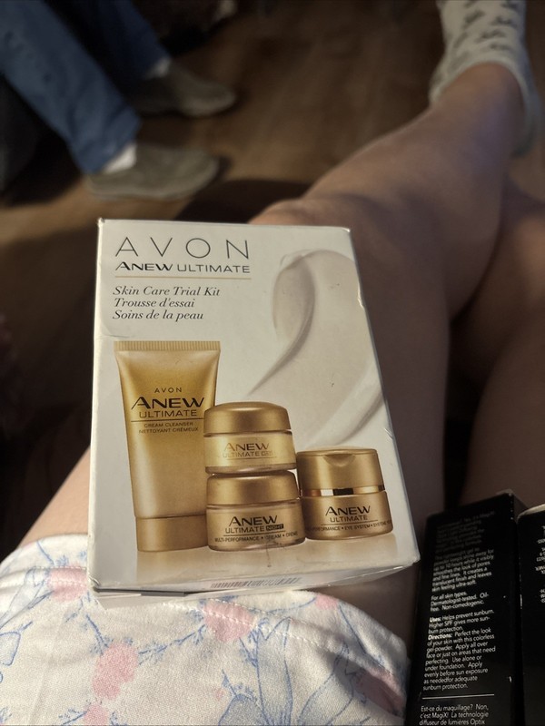 ANEW Ultimate Skin Care 4 Piece Trial Kit Eye System Cream Cleanser NIB-Ships FR