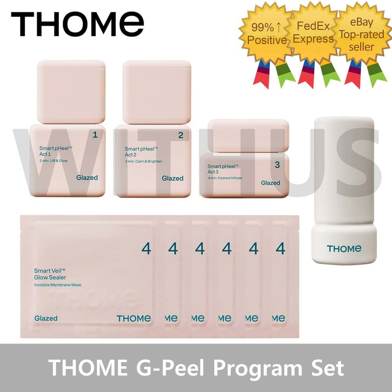 THOME G-Peel Program Set + Gua Sha Action Kit 1+2+3+4 Step / K- Beauty Skin Care
