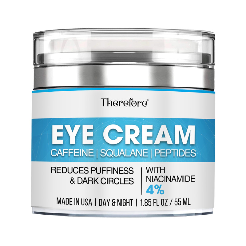 Eye Cream Caffeine Peptide Niacinamide Under Eye Puffiness Dark Circle 1.85oz