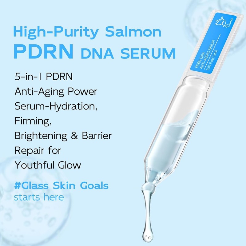 Salmon DNA PDRN Serum Anti-Aging Collagen Face Ampoule Korean Skin Care gallery