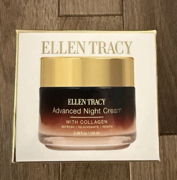 Ellen tracy Advanced Night Cream with Collagen 3.38 oz