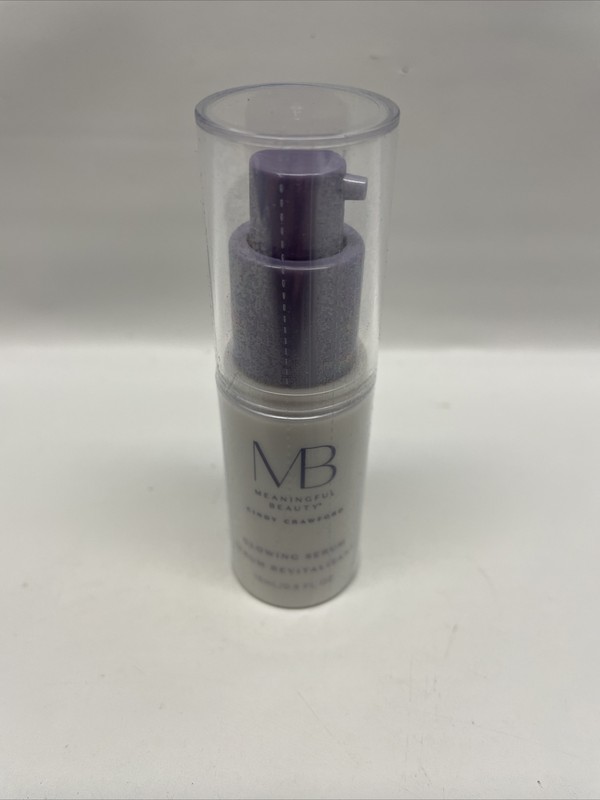 Meaningful Beauty Glowing Serum Cindy Crawford .5 oz / 15 ml SEALED