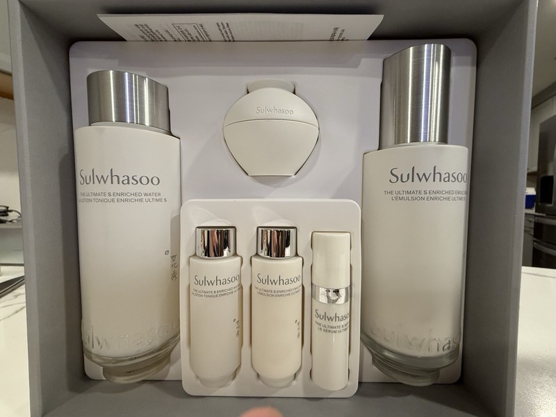 Sulwhasoo The Ultimate S Enriched Skincare Duo Set Anti-aging K- Beauty