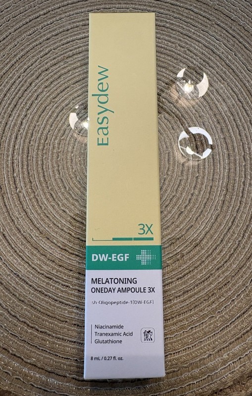 Easydew DW-EGF Melatoning Ampoule 3X 8ml / 0.27 fl oz Hydrating Dark Spot Serum