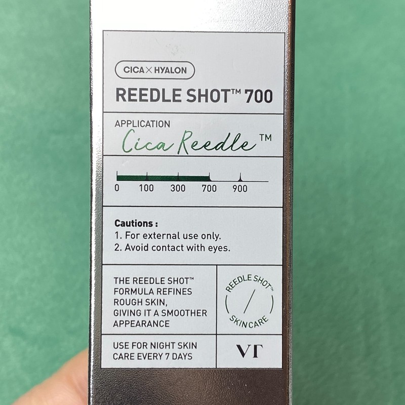 VT Cica Reedle Shot Repair Cream 700 CicaHyalon 30mL / 1.01 oz Korean Skin Care