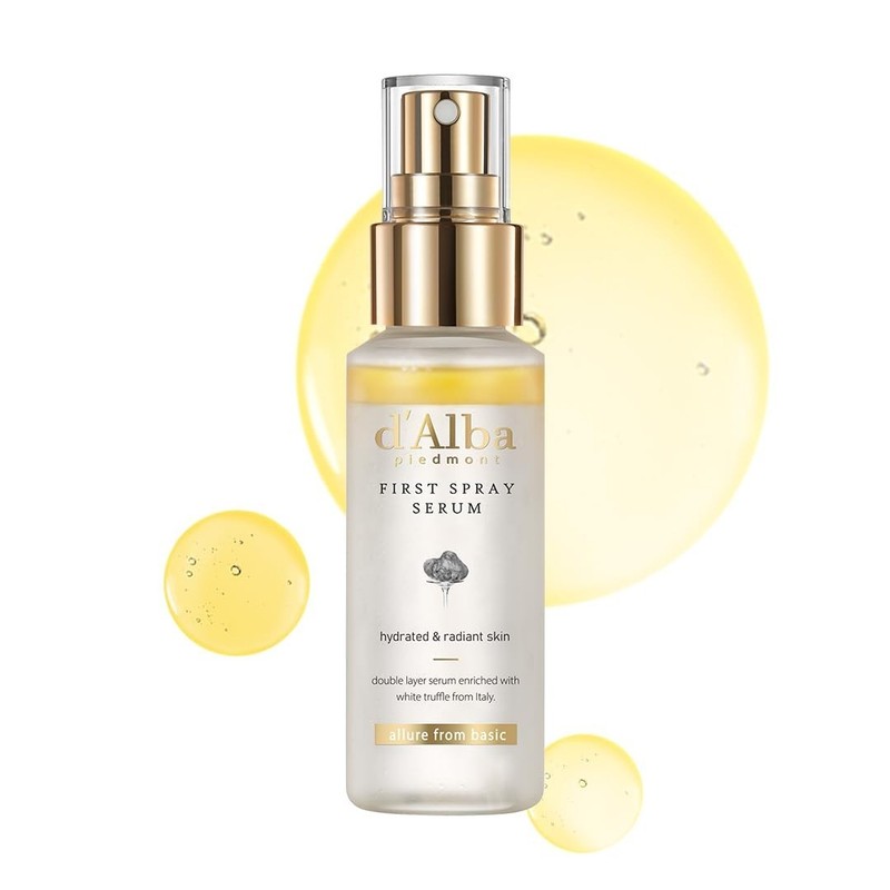 d’Alba Piedmont Italian White Truffle First Spray Serum 50ml for Vegan Skin