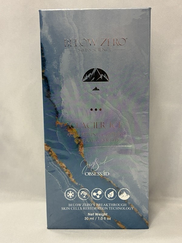 Below Zero Glacier Ice Age Defying Cooling Serum NIB Sealed W/ Cream & Serum Lot gallery