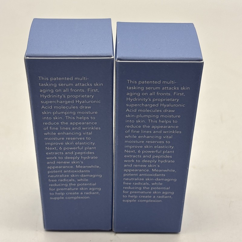 HYDRINITY Renewing HA Serum .5 Ounce 15 ml In Box BRAND NEW. 1oz Total (x2) gallery