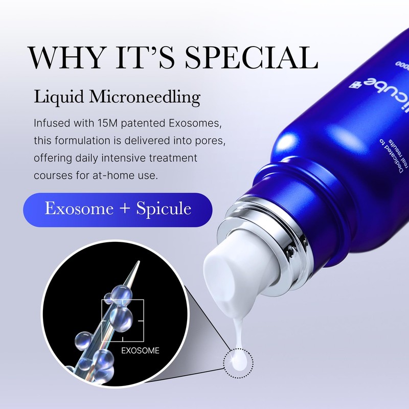 medicube Exosome Shot Zero 2,000 PPM Spicule Facial Serum | Liquid Skin Boos gallery