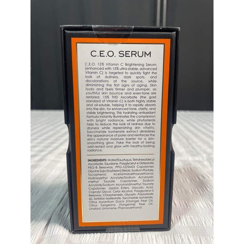 Sunday Riley CEO 15% Vitamin C Brightening Serum 1oz 30ml New in Box gallery