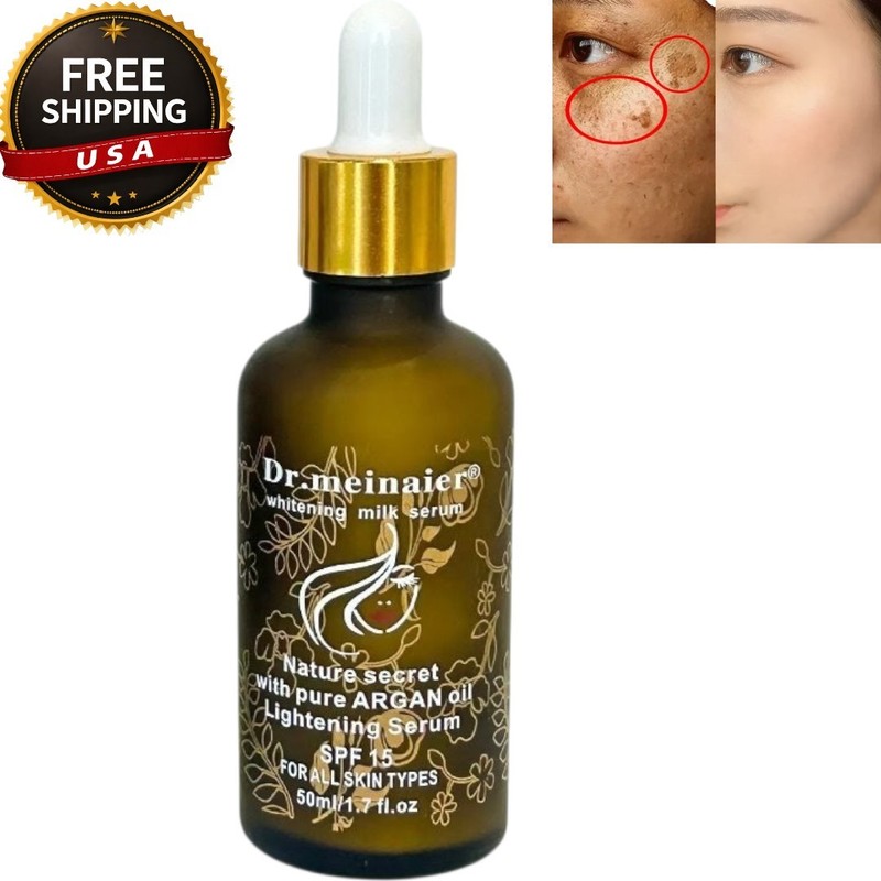 2X Kojic Albutin Milk Serum Face Body Dark Spot Brightening, 50ml/ea [USA Stock] gallery