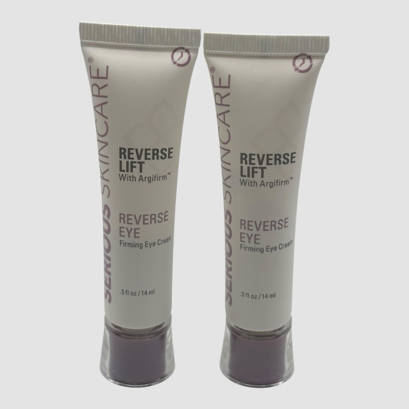 (2) Serious Skincare Reverse Lift Eye Firming Cream 0.5 fl. oz / 14 ml SEALED gallery