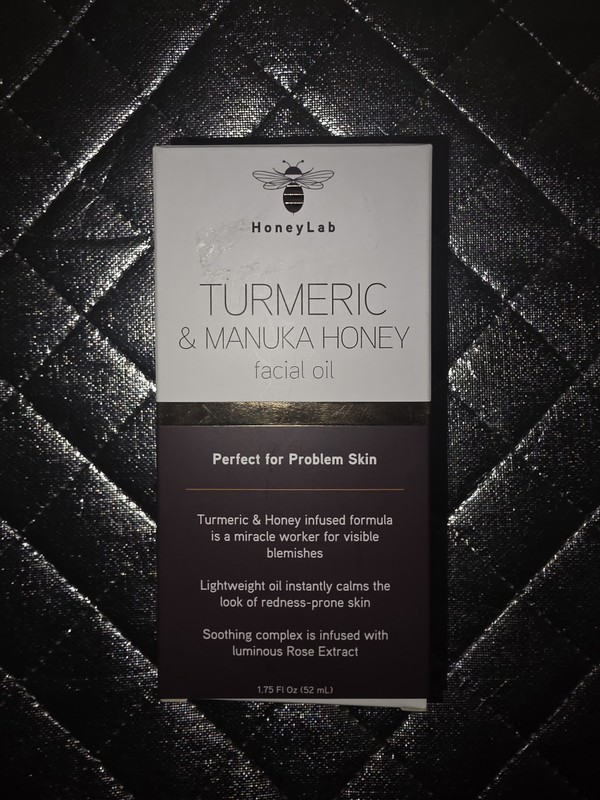 HoneyLab Turmeric & Manuka Honey Facial Oil For Problem Skin 1.75 Oz