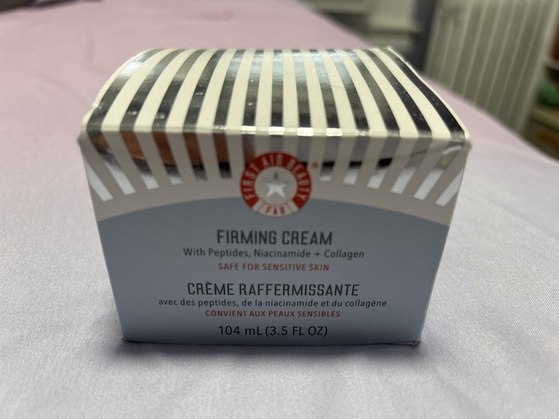 First Aid Beauty Firming Cream with Peptides, Niacin, and Collagen 3.5oz (104mL)