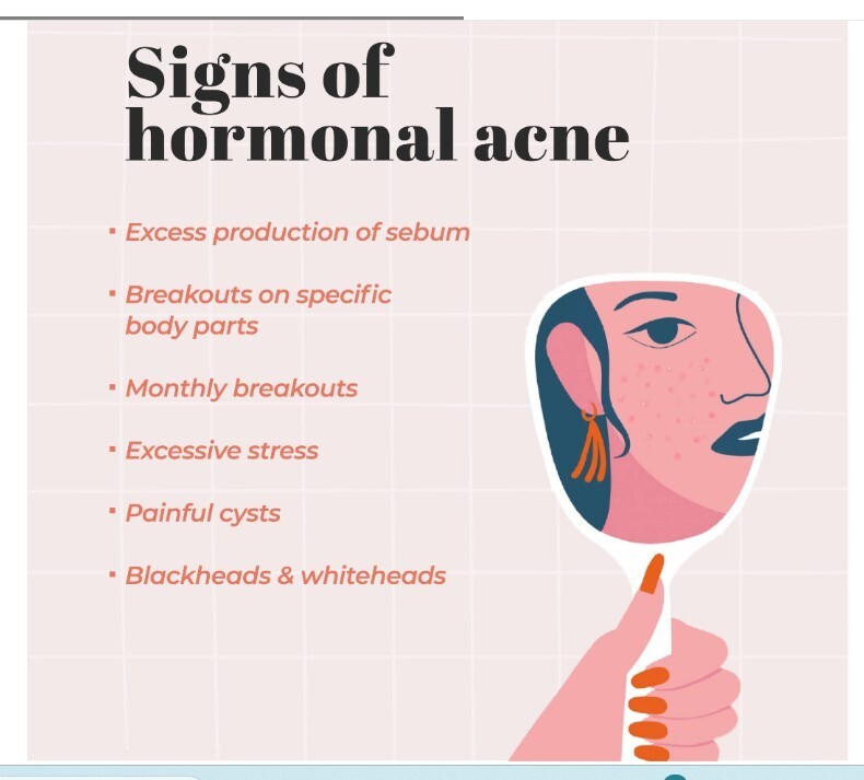 NATURAL HELP FOR ACNE HORMONAL FOR WOMEN - 100% NATURAL HERBAL - MADE IN USA gallery