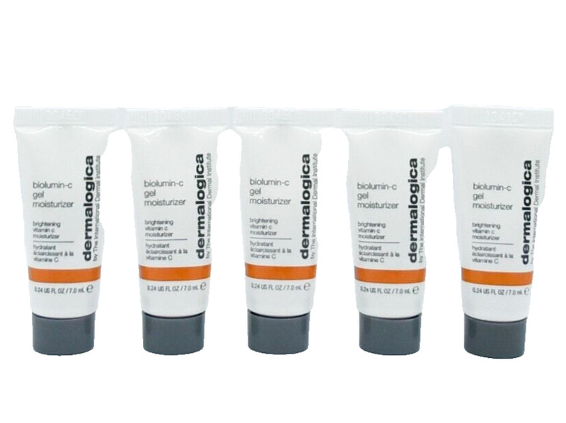 Dermalogica Biolumin-C Gel Moisturizer Travel Size (5 pack) 0.24 fl oz/ 7 ml NB