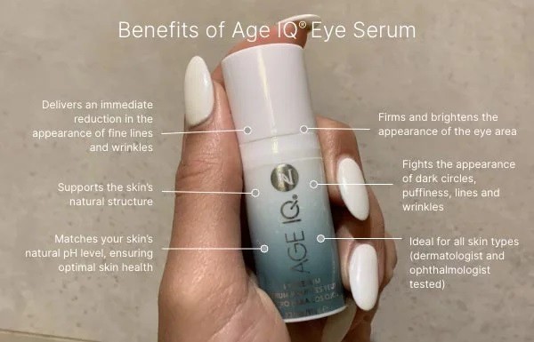 Neora Age IQ Eye Serum 0.3oz Reduces Puffiness Dark Circles Fine Lines-New🔥❗❗ gallery