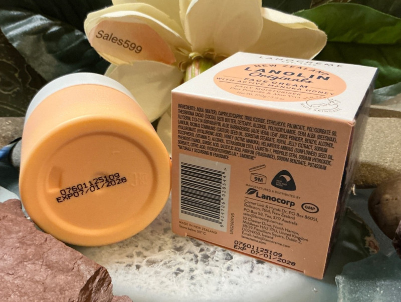 Lanocreme New Zealand Lanolin Originals Manuka Honey Face Cream 100g EXP.2028 gallery