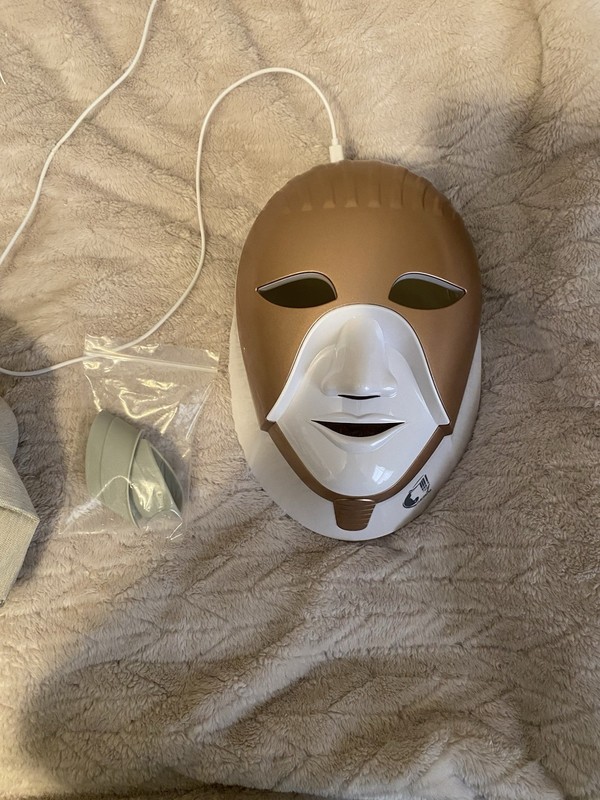 LED Light Therapy Mask, 7 Colors + 1 Cycle Of All Colors, Anti- Aging Skin Care