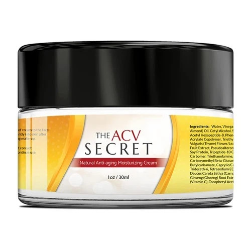 The ACV Secret Skin Moisturizer – Hydrating Cream with Apple Cider Vinegar, H…
