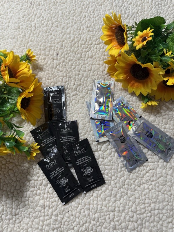 Samples~Snail Mucin Serum & Black Orchid Peptide Serum X10 (Predire Paris)