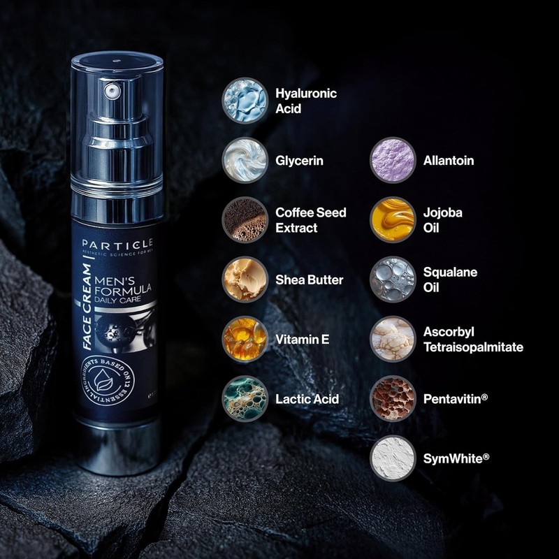 3X Particle Face Cream Men 6 in 1 Anti-Aging Cream Fights Eye Bags Dark Spots gallery