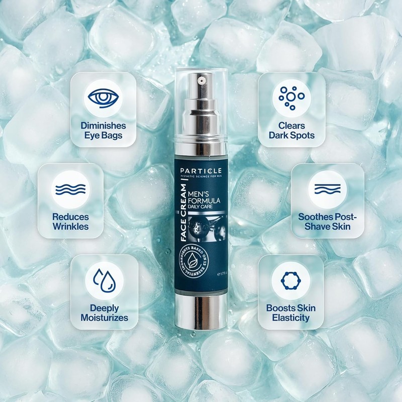 3X Particle Face Cream Men 6 in 1 Anti-Aging Cream Fights Eye Bags Dark Spots gallery