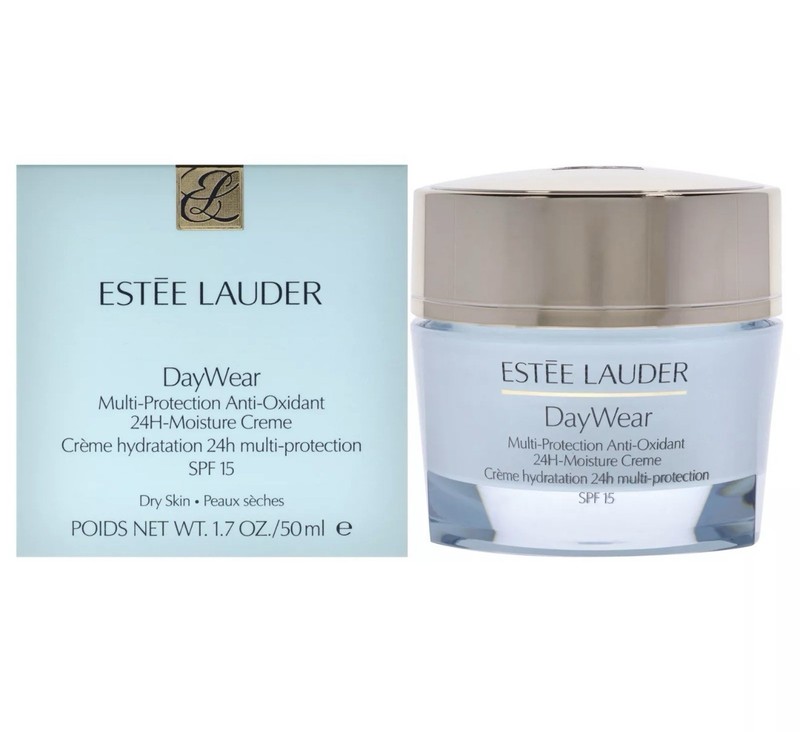 Estee Lauder DayWear Anti-Oxidant 24H-Moisture Creme Dry Skin SPF15 1.7oz A34