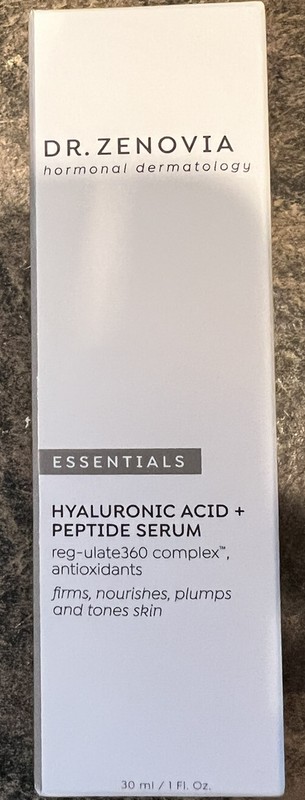 Dr. Zenovia Hylauronic Acid And Peptide Serum New Full Size $72 retail price