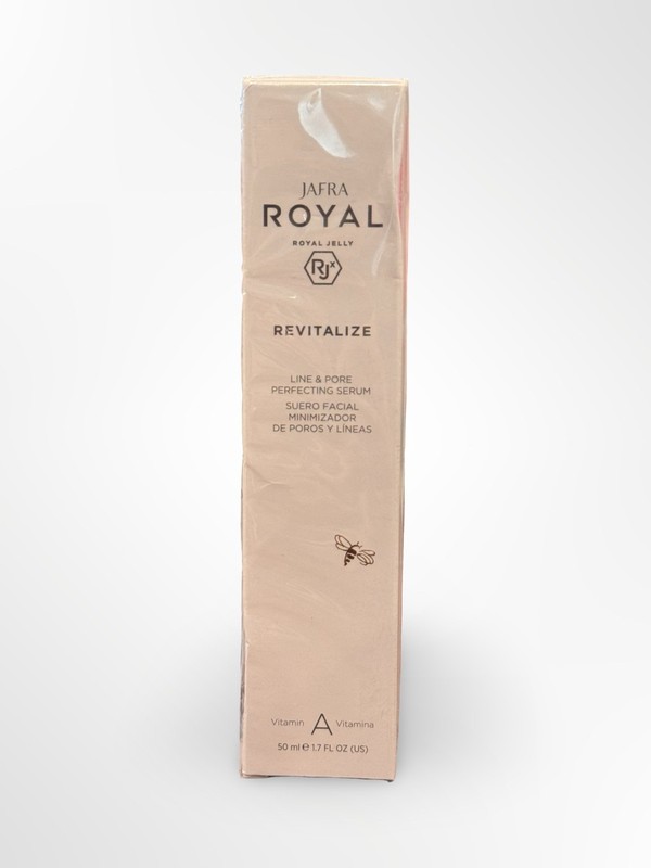 Jafra Royal Jelly Revitalize Line & Pore Perfecting Serum Vitamin A LARGE 1.7 oz