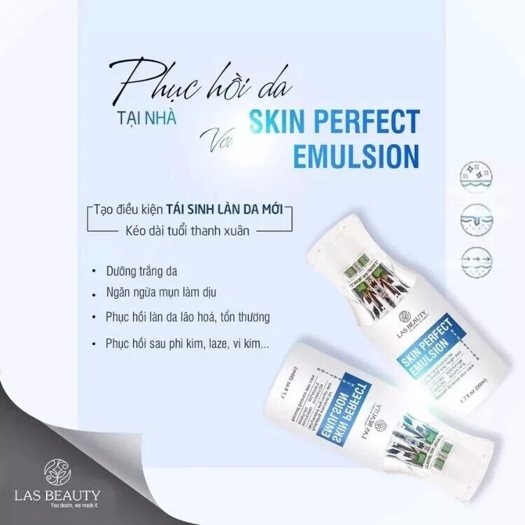 Las Beauty Original Skin Perfect Emulsion 50ml (EXP 05/2027) FREE SHIPPING gallery