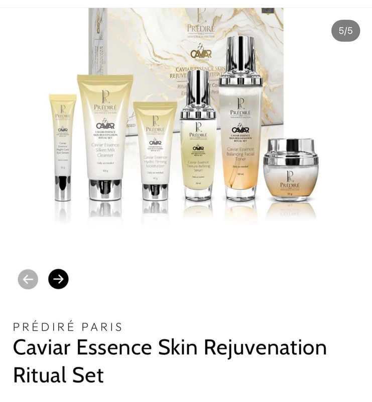 NEW Caviar Essence Skin Rejuvenation Ritual Set