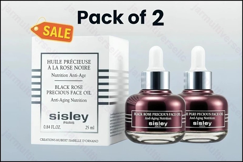 Sisley Black Rose Precious Face Oil – 0.84 oz / 25 mL – Pack of 2 – Brand New